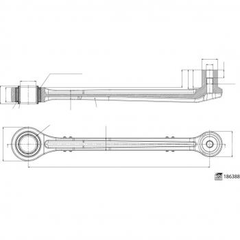 Estabilizador de suspensión FEBI BILSTEIN 186388