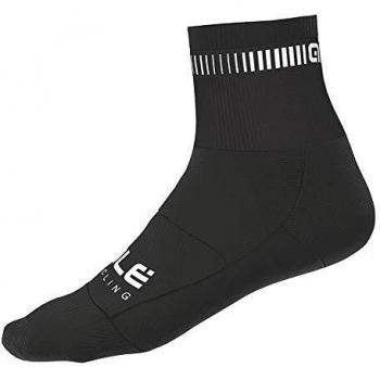 Calcetines Ale para ciclismo negro y blanco 40-43