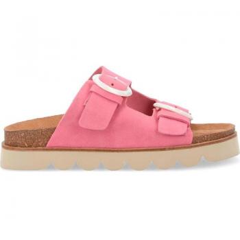 Fuchsia Sandy Slap Sandals for Her (UK 4)