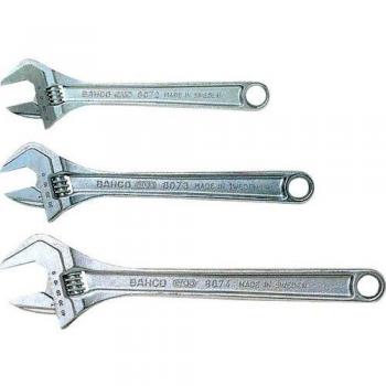 Bahco 8075c Chrome Adjustable Wrench 450mm (18in)