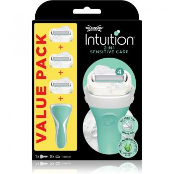 Wilkinson Körperrasierer Women´s shaver Intuition Sensitiv e handle + 3 verschiedene Köpfe