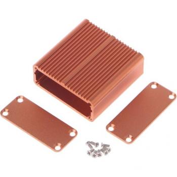 Caja de aluminio para electrónica 45x45x18.5mm