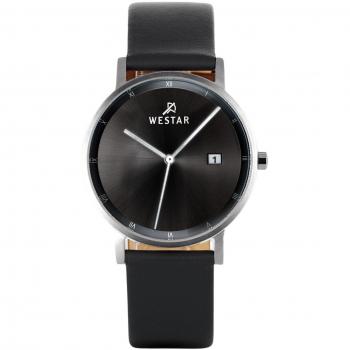 Westar Herrenuhr mit schwarzem Zifferblatt