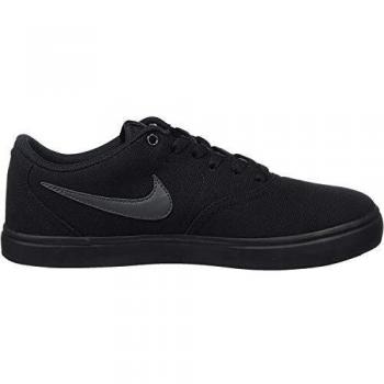 Nike Men's SB Check Solarsoft Canvas, Scarpe da Skateboard Uomo, Nero (Black/Anthracite 002), 48.5 EU