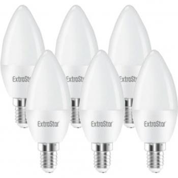 6W E14 LED Candle Light, Soft White 3000K