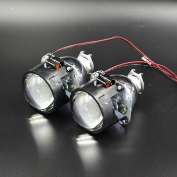 Mini proyector bi Xenon 2.5 para faros H1 H4 H7