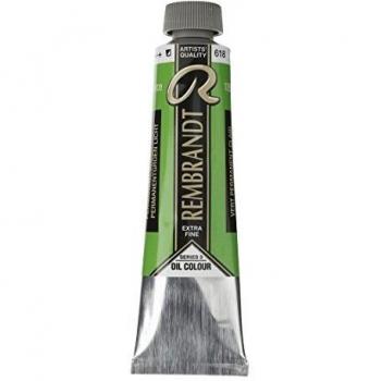 Rembrandt Ölfarbe, 40 ml, permanentgrün hell