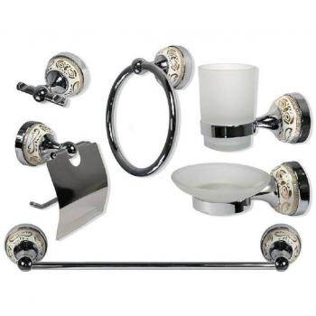 Set Bagno Portarotolo e Saponetta