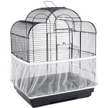 Cubierta de Nailon para Aves, Red de Protección con Faldón, Tamaño M/L