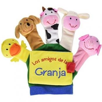 Mis amigos de la granja (libro guante con títeres de dedo)