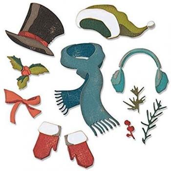Set di Fustelle Thinlits Winter Wardrobe – Sizzix Die 11 pz – 664754