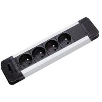 Bachmann Connectus Steckdosenleisten-Set 4x2P+T, 2 m Kabel, UTE