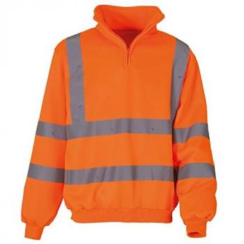 Yoko Sweat à visibilité élevée – Lot de 2 pièces, homme, taille S, couleur orange – UTRW6897
