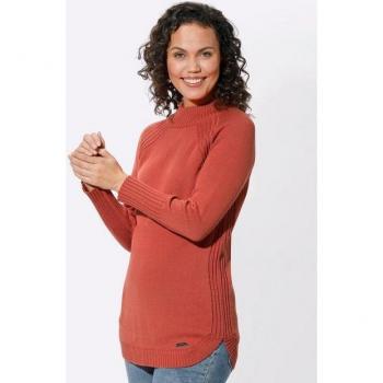 Pull long en coton