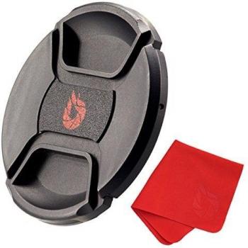 Recycelter Kunststoff Objektivdeckel für Canon 58 mm