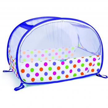 Koo-di Polka Dot Pop Up Travel Cot
