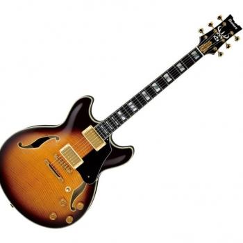 Ibanez JSM100VT John Scofield Signature Hollow-Body Guitar with Case