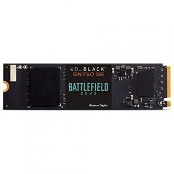 Sandisk wdblack sn750se ssd 500gb m.2 nvme battlefield pci express 3.600 mb/s