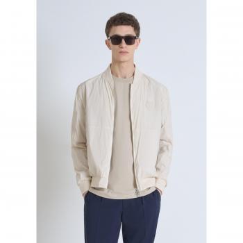 Giubbotto Regular Fit in Nylon Shioze con Dettaglio Tigre