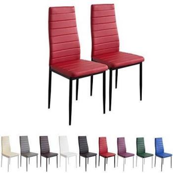 Sedie al Pranzo Milano 2868 Albatros Rosso – Pacchetto 2