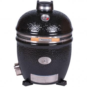 Monolith Keramikgrill Classic BBQ Guru PRO-Serie 2.0 Schwarz ohne Gestell und Seitentische