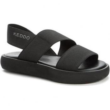 Sandali KEDDO per Bambina in Tessuto Nero EU 37
