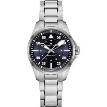 Reloj Hamilton Khaki Aviation Pilot automático de mujer 36 mm H76215140 de acero