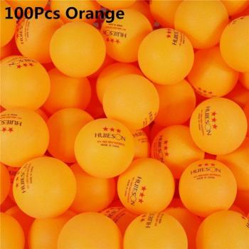 Huieson 3-Star Table Tennis Balls 40mm White Orange 30 Pcs