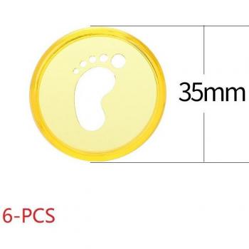 Bouton pliable pour carnet en spirale