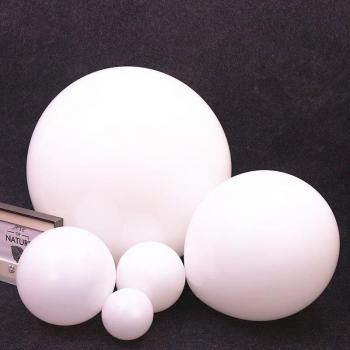Globo Redondo Mate Blanco 18