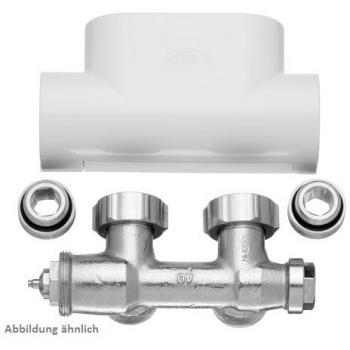 Kermi Ventilhahnblock Eck, verchromt ZV00410002