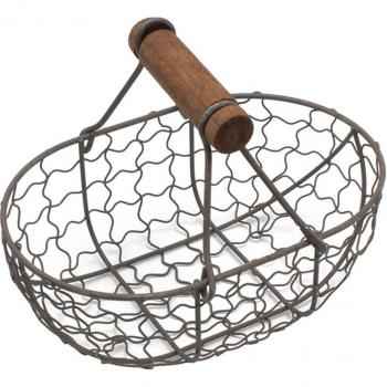Decorative Metal Bread Basket