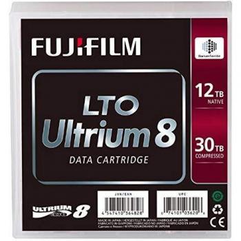 Fujifilm LTO-8 Ultrium Data Storage Tape 12TB/30TB, Model 16551221