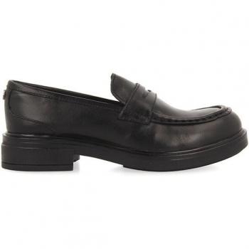 Mocasines de piel para niña Gioseppo en color negro