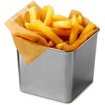 8x8cm Stainless Steel Square Storage Tub