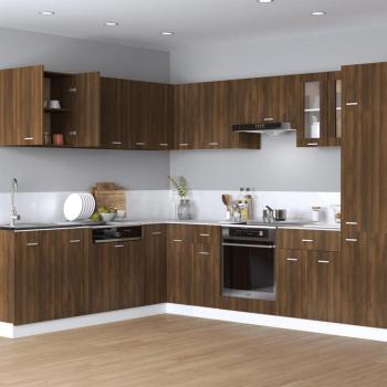Armario Colgante VidaXL: Madera Ingeniería Roble Marrón 60x31x60 cm