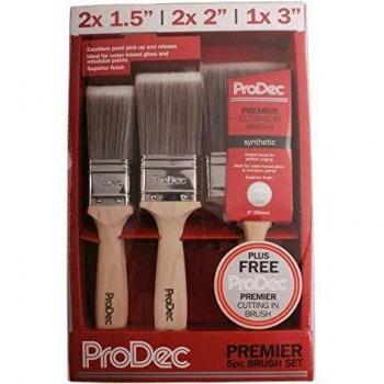 ProDec Premier Synthetic Brush Set (inc free angled brush)