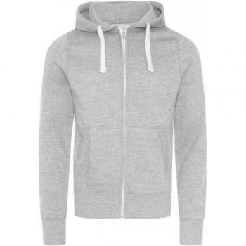 Zoodie Heather Zip‑Up Hoodie – Women’s XL