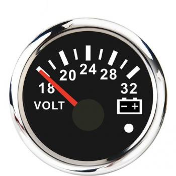 Voltímetro Universal 8-16V / 18-32V con Ajuste