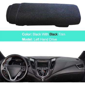 Alfombrilla para salpicadero de Hyundai Veloster, 2 capas