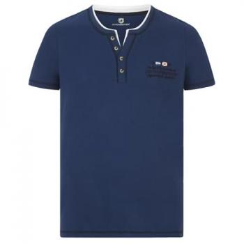 Herren T-Shirt HAFTOR in Royalblau, Größe 6XL