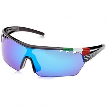 Salice 006 ITA NERO/RW BLU Black Men's Sunglasses 137
