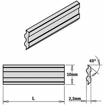 Coltelli Terza HPS 350x10x2,3mm – Set 2 pezzi