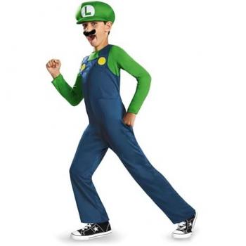 Luigi Halloween Niño Talla 7-8 años