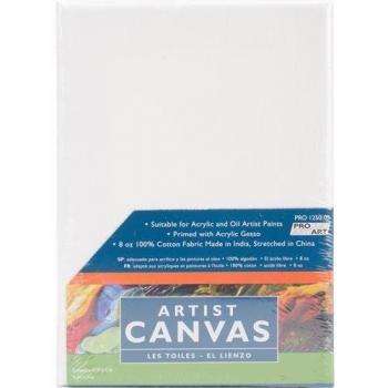 Masterpiece Pro Stretched Cotton Canvas 5 x 7