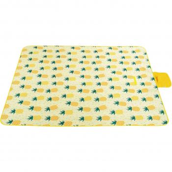 All‑Weather Pineapple Picnic Mat & Cushion Set