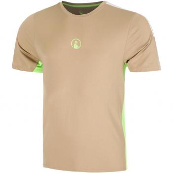 Men's Quiet Please Wild Receiver Verti T-Shirt Beige XL