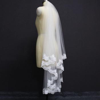 Accesorio de boda: velo de encaje