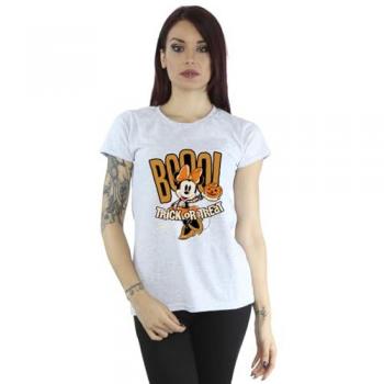 Disney Damen Boo Tee – Minnie Mouse, süß/saur, grau – XL/XXL