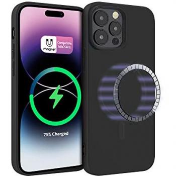 Funda Suave Antigolpes para iPhone 14 Pro Max Negra